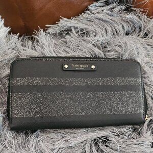 Kate Spade Haven Lane Neda Zip Around Leather Continental Wallet